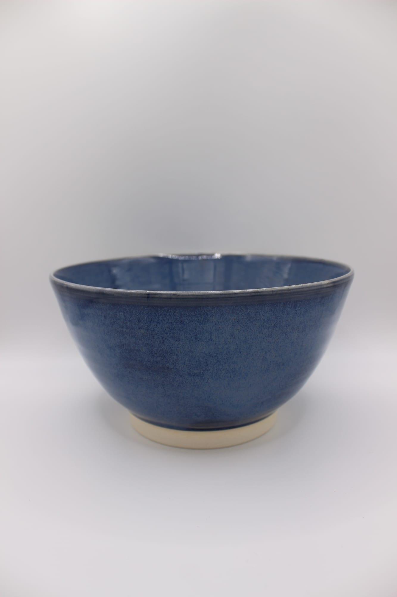 Blue Cereal Bowl — view 1