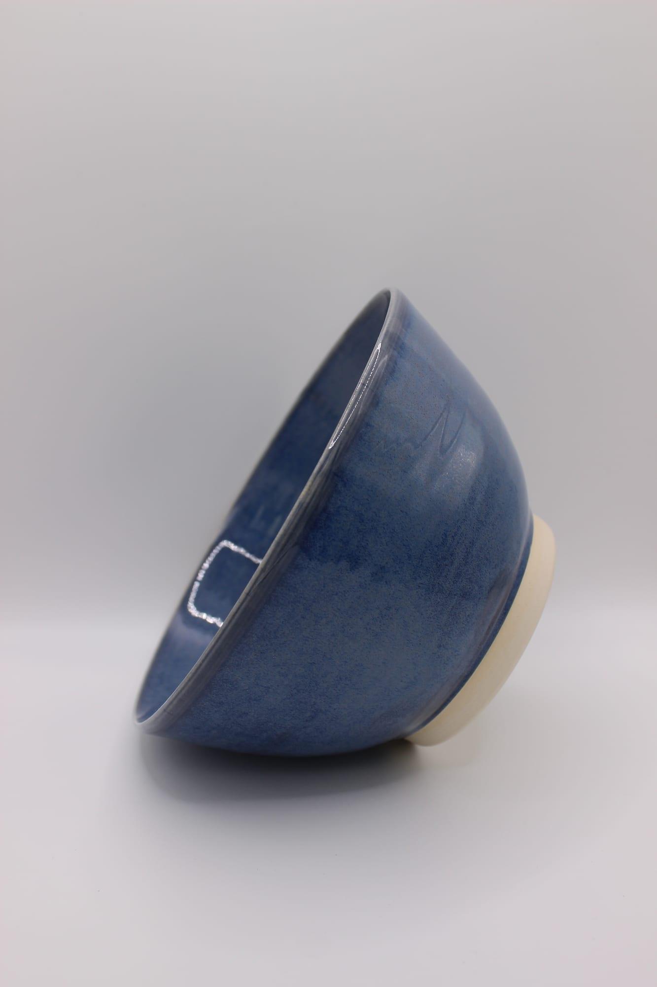 Blue Cereal Bowl — view 2