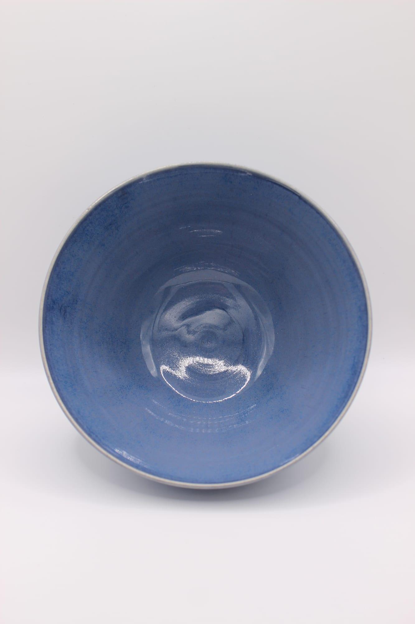 Blue Cereal Bowl — view 3