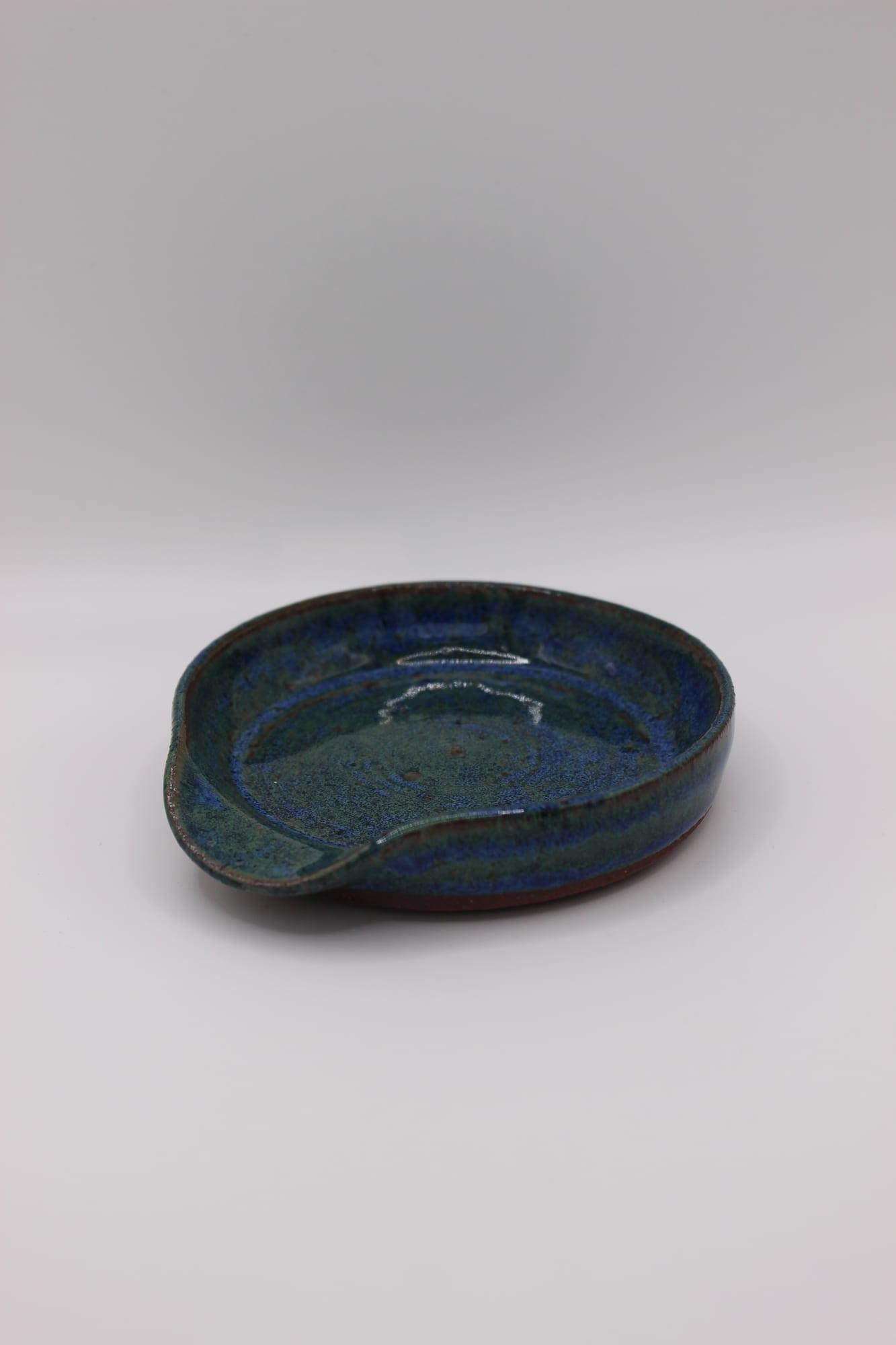 Blue Spoon Rest — view 1