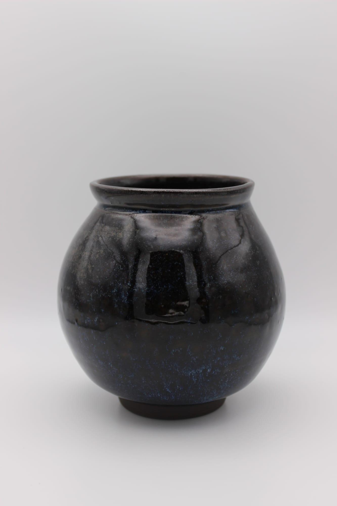 Deep Blue Moon Jar — view 1
