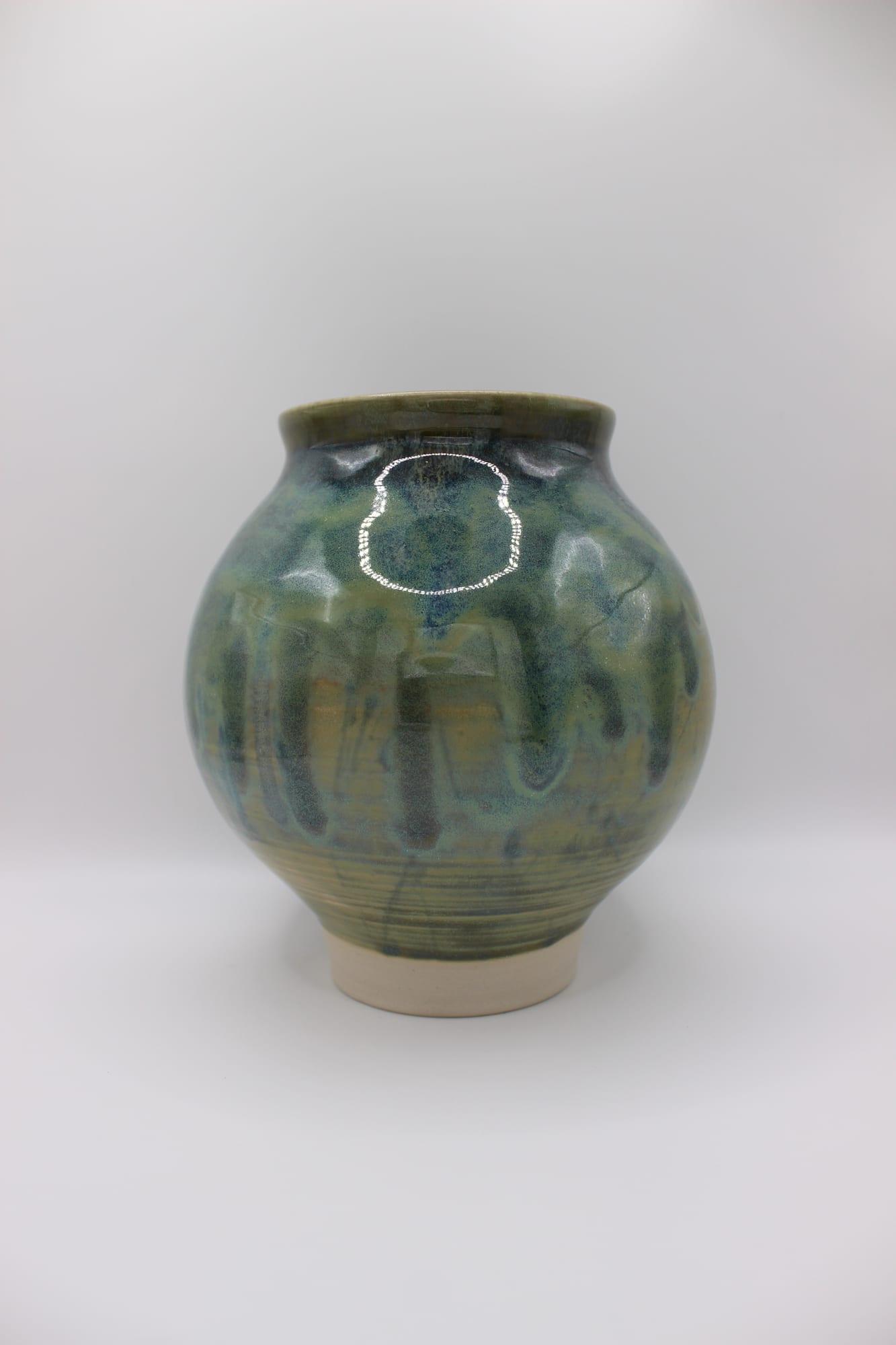 Green Moon Jar — view 2