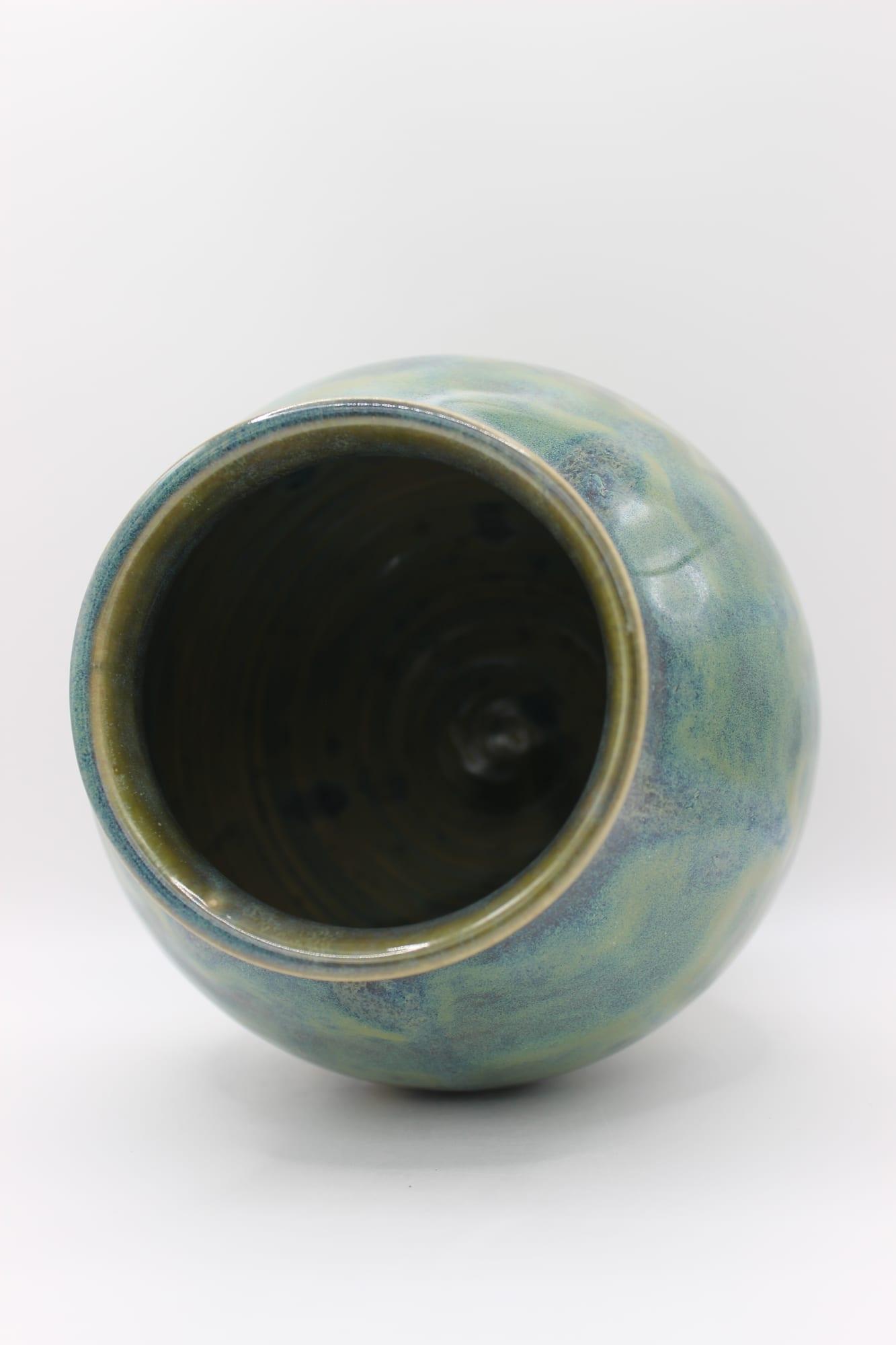 Green Moon Jar — view 3