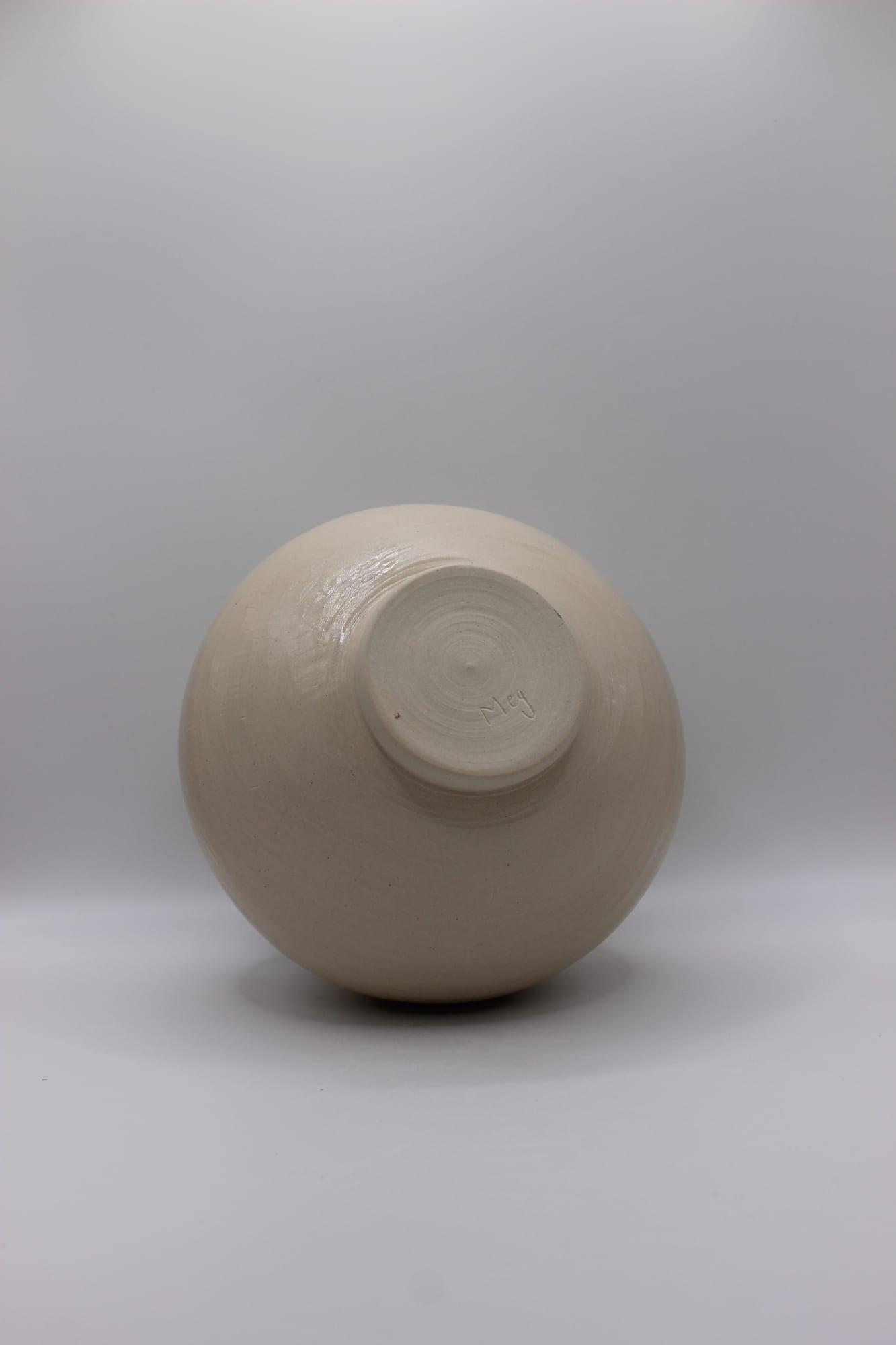 Hand-Formed Moon Jar — view 2