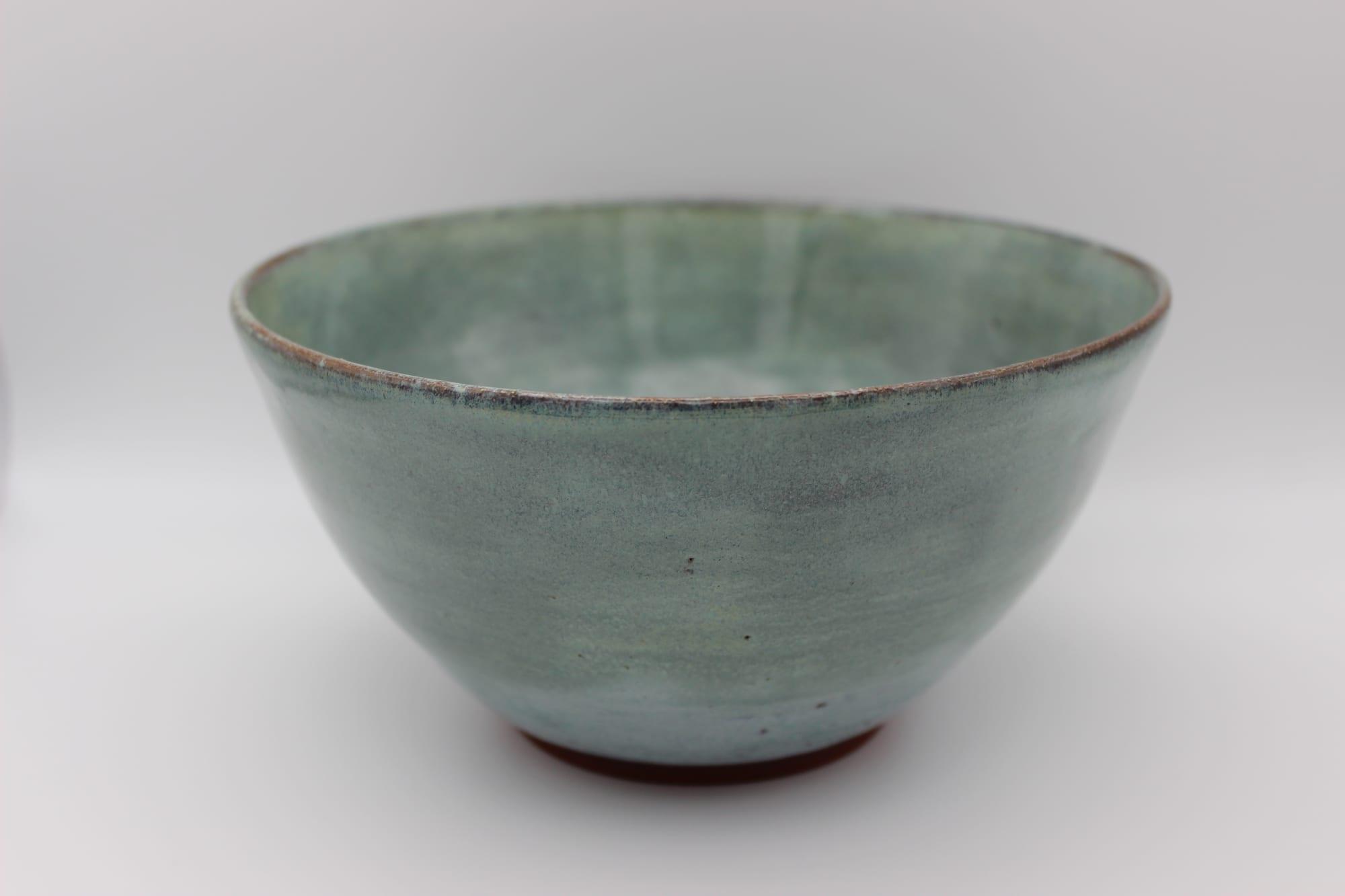 Large Blue Serving Bowl — view 1