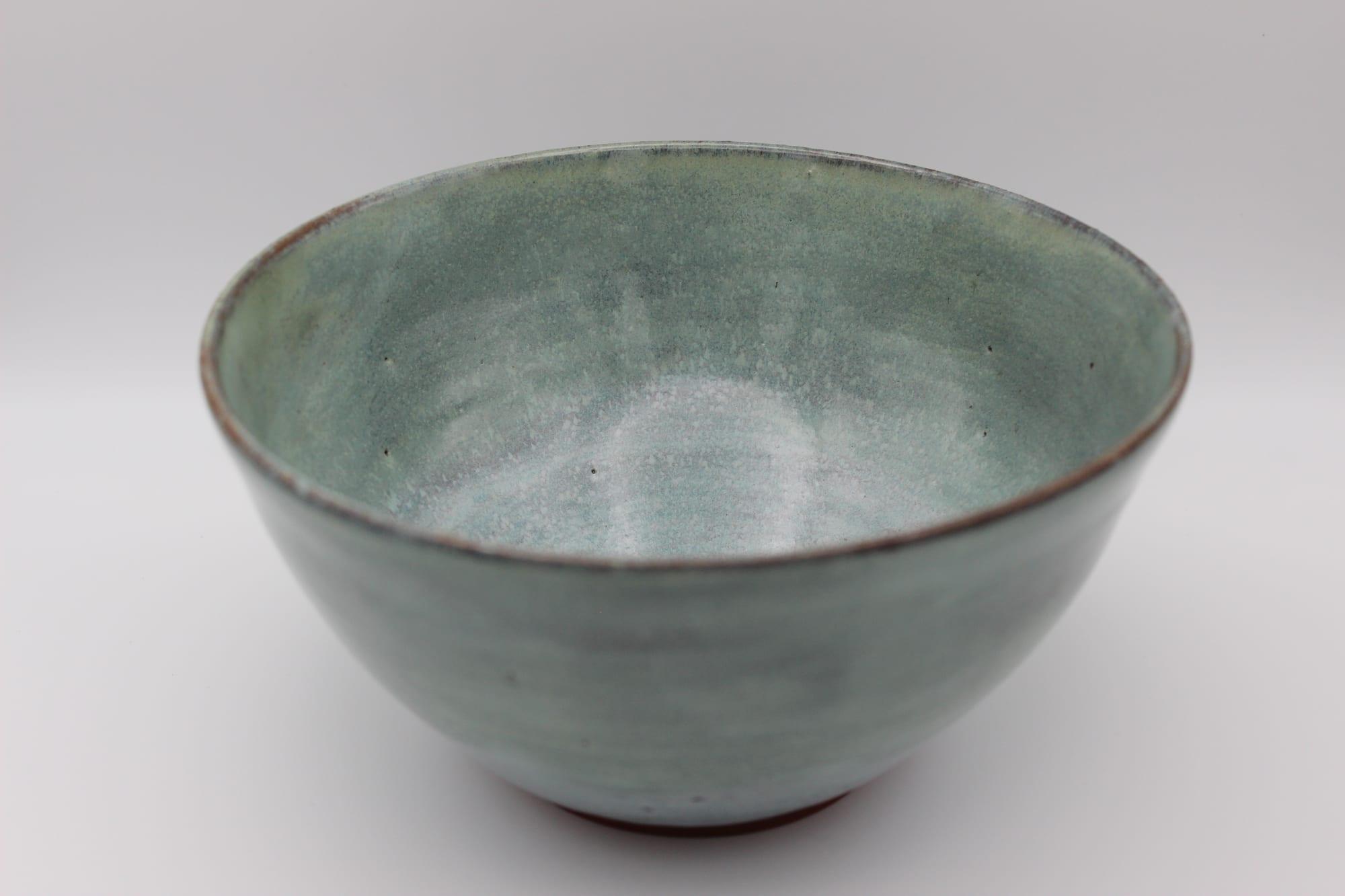 Large Blue Serving Bowl — view 2