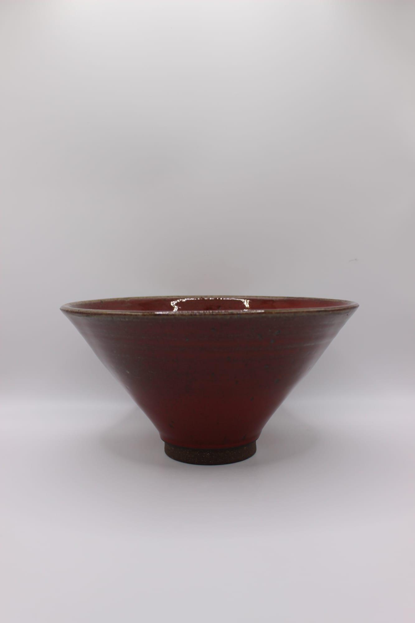 Large Red Ramen Bowl — view 1