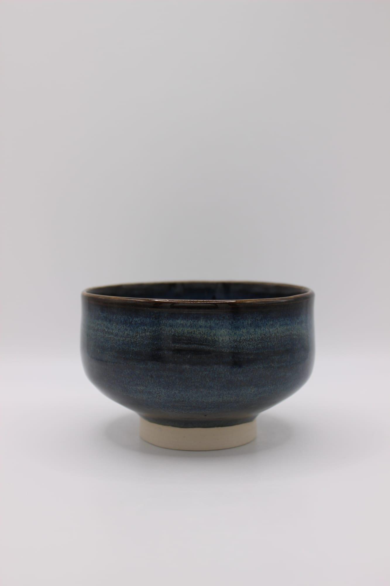 Navy Tea Bowl — view 1