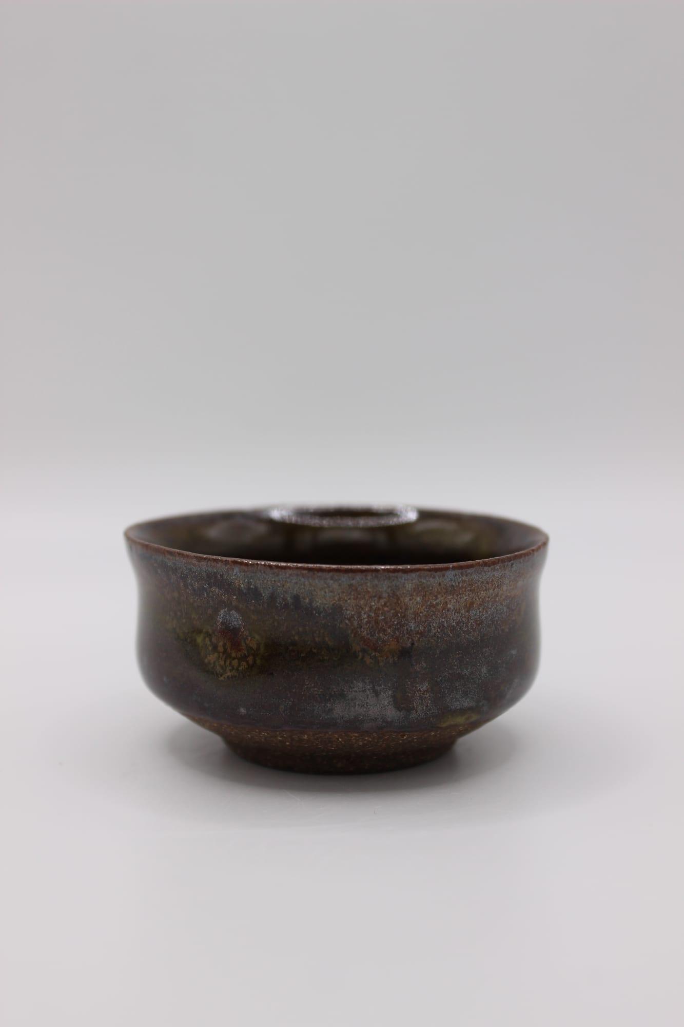 Oil-Spot Yunomi — view 1
