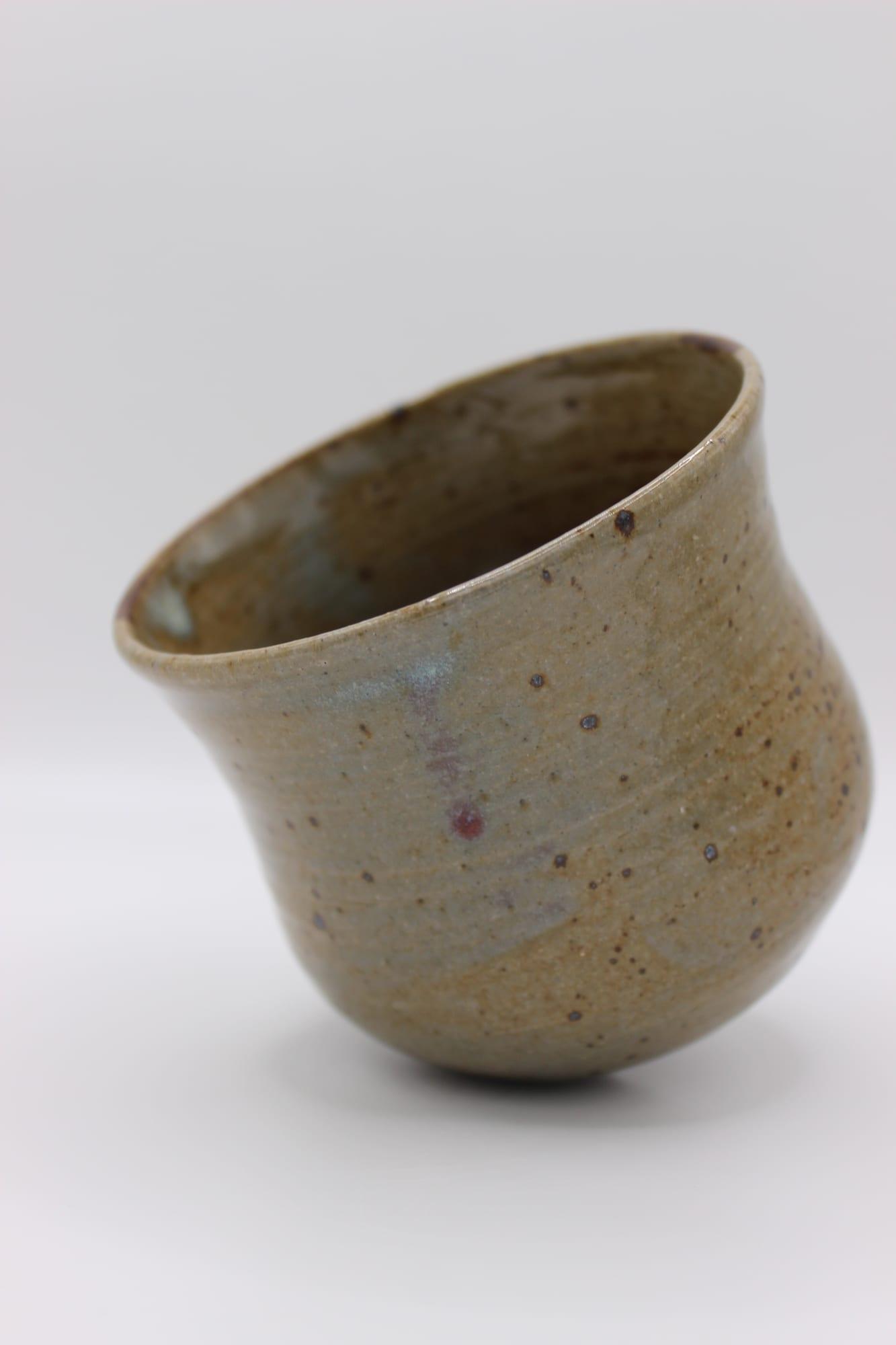 Speckled Celadon Cup — view 1